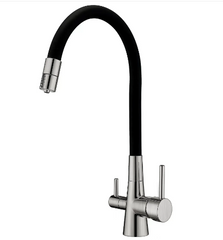 Смеситель для кухни Fabiano FKM 3126 SS Flex Inox