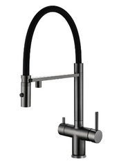 Смеситель на кухню Fabiano FKM 3130 Black Steel