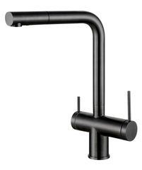 Сместитель для кухни Fabiano FKM 31.14 SS Nano Graphite