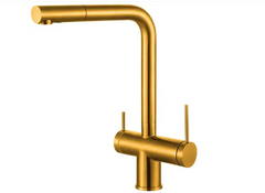 Змішувач на кухню Fabiano FKM 3114 SS Nano Gold