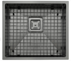 Мийка на кухню під стільницю Fabiano Quadro 44 Celldecor Nano Graphite