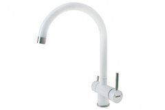 Смеситель для кухни Fabiano FKM-31.3 Alpine White (комб.)