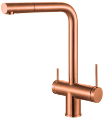 Смеситель для кухни Fabiano FKM 31.14 SS Nano Copper