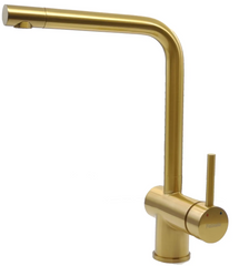 Смеситель для кухни Fabiano FKM 45 SS Nano Gold