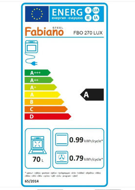Духова шафа Fabiano FBO 270 Lux Diamond Black